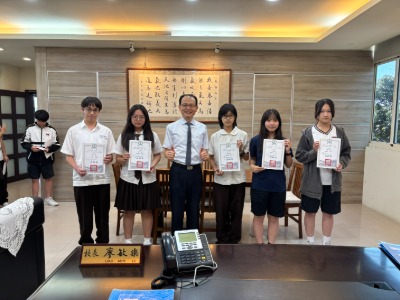 本校113-2學期高一及高二「英文單字競賽」學生得獎